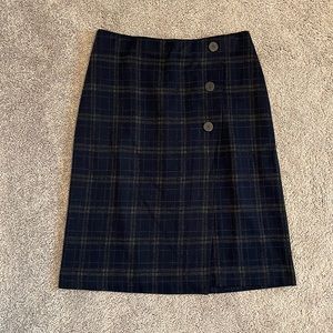J Jill plaid skirt size medium petite